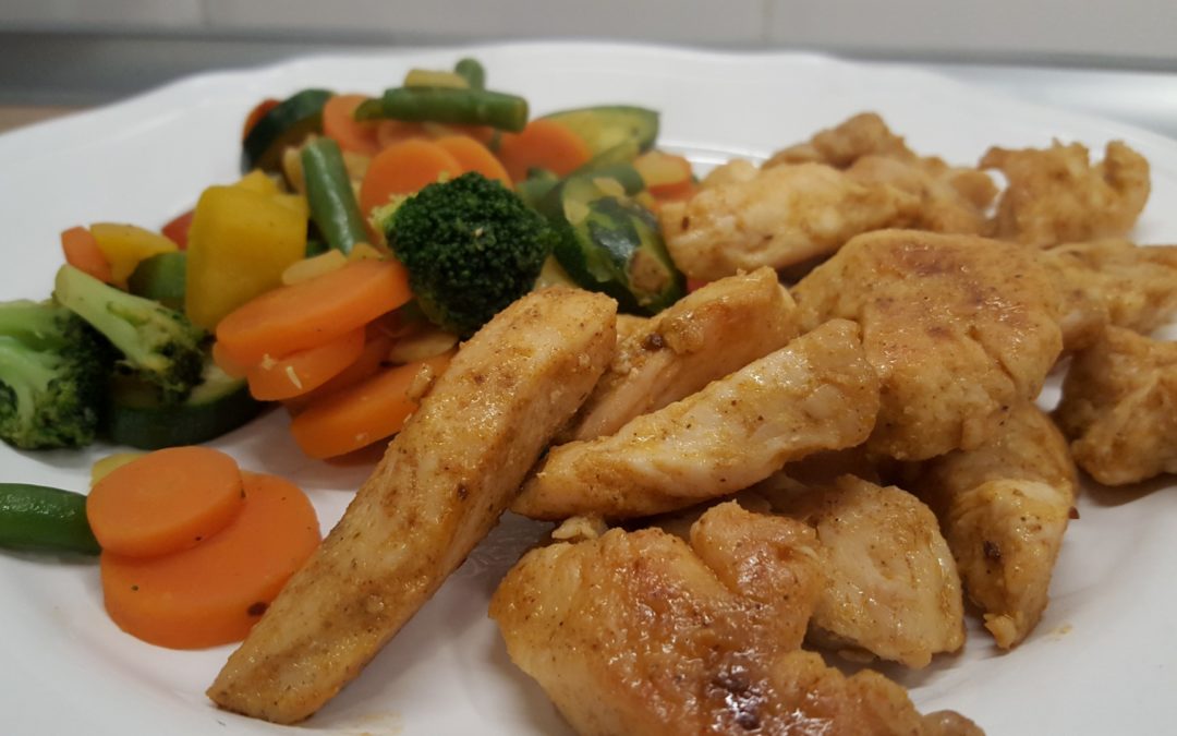 10 perces vacsora csirkemell zöldség 1