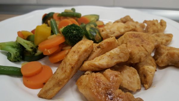 10 perces vacsora csirkemell zöldség 1