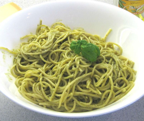 Pestos spagetti
